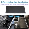VHEUHZ Car Cup Holder for Centre Console Cover Interior Armrest