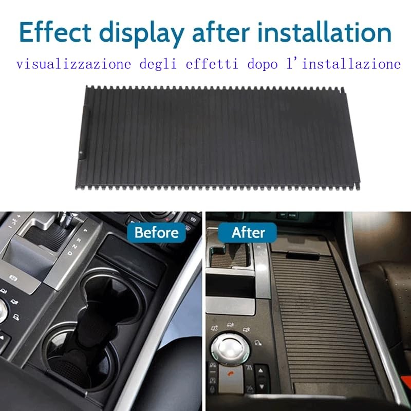 VHEUHZ Car Cup Holder for Centre Console Cover Interior Armrest