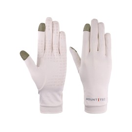 MOUNT TEC Guantes de protección UV UPF 50+ para Mujer con Pantalla táctil, para Actividades al Aire Libre, conducción, Ciclismo, Pesca,Senderismo (Rosado, S)