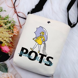 G2TUP POTS Awareness Gift POTS Makes Me Salty Makeup Bag POTS Syndrome Fighter Warrior Cosmetic Bag Dysautonomia Awareness Gift (POTS Makes Me Salty-x)