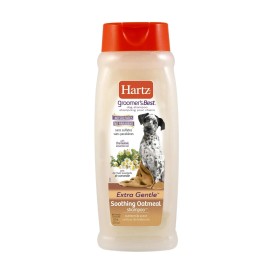 Hartz Groomer's Best Extra Gentle Soothing Oatmeal Shampoo for Dogs with Chamomi