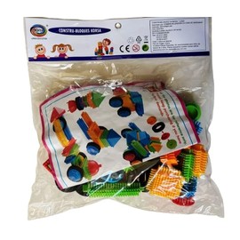 HC122 Cepillos Geométricos con Ruedas| Juego de construcción| Juego Educativo| Juego de ensamble| Bloques de construcción| Crear| Construir| Formar