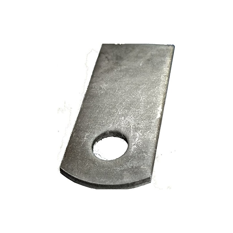 Steel Weld Tab, 1" W, 2-3/8" H 3/8" Hole, 1/8"