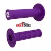 ODI Purple ODI Ruffian Half-Waffle MX Grips