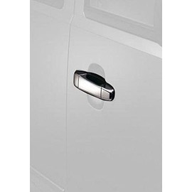 Auto Ventshade 685406 Chrome Door Lever Covers (Handle Only), 4-Door Set for 1999-2006 Silverado & Sierra 1500, Suburban, Tahoe, Yukon | 1999-2004 Silverado & Sierra 2500 | 2001-2006 Silverado & Sierra 2500HD, 3500 | 2002-2006 Avalanche 2500 & 2006 Avala