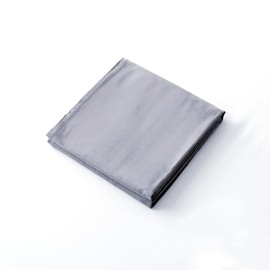 Microfiber Queen Bedding Flat Sheet, Ultra Soft and Wrinkle, Fade, Stain Resistant Top Sheet (Gray, Twin)