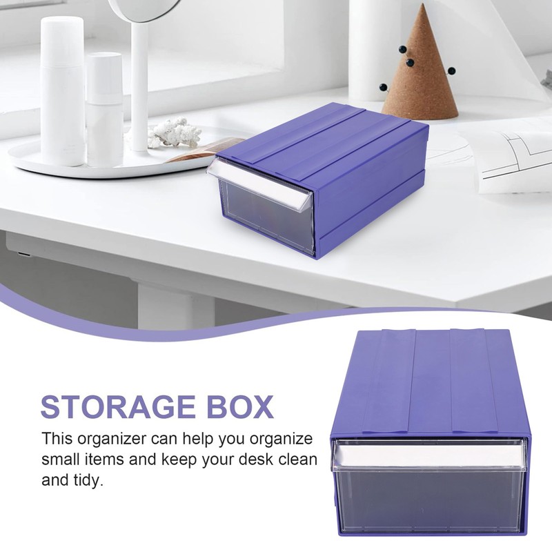 Drawer Storage Box 290x180x110mm Stackable Component Box Small Parts Organizer