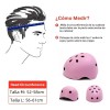 Casco Ajustable Para Montar Al Aire Libre, Casco De Monopatí