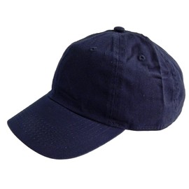 New Hattan Washed Baseball Cap, Men's & Women's, navy