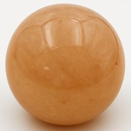 Pandiui23 Natural Polished Topaz Ball, Polished Crystal with Energy Properties, Polished Sphere, Crystal Ball (Topaz, 3CM)