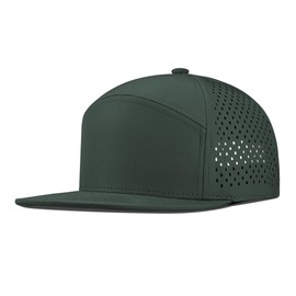 Petite Snapback Sombreros para cabezas pequeñas, hombres y mujeres, gorra de béisbol Dark Sage, tamaño ajustable, 29. Salvia oscura, Medium