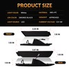 DERMOKA LED Side Marker Lights Front Rear White Bumper Parking
