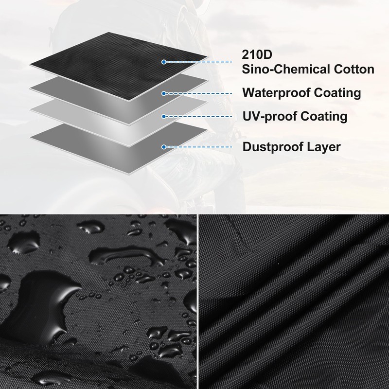 X AUTOHAUX SUV Off Road Medium Front Cover Hood Cover