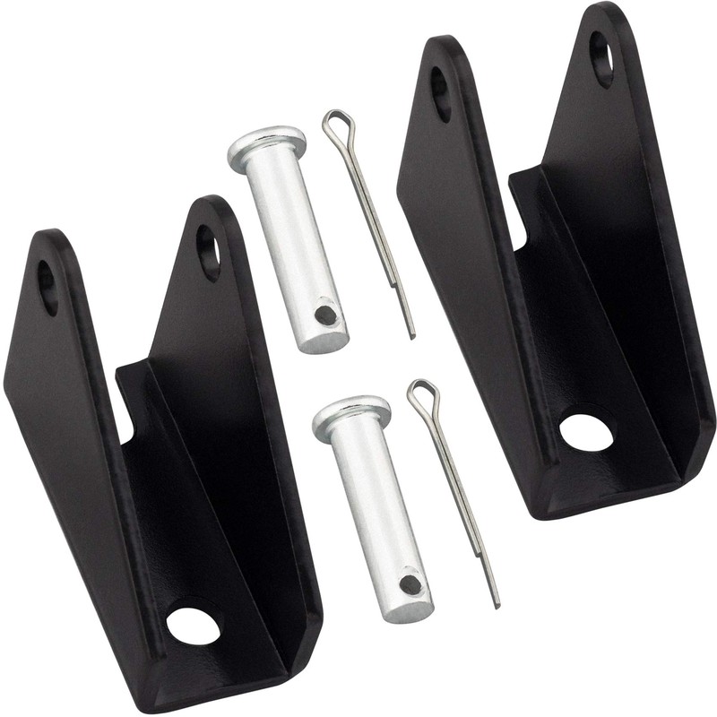 PAGOW Linear Actuator Mounting Brackets, Silver Heavy Duty Metal Mounting