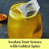 75 Organic Turmeric Tea Bags, Turmeric Black Pepper Tea Blend,