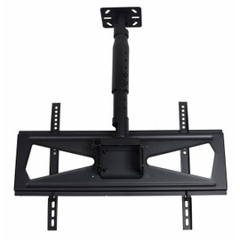 VideoSecu TV Ceiling Mount for Most 32-65 inch LCD LED Plasma TV, Some Models up to 70" 75", Adjustable Extension Pole MPC3B WU2
