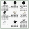 18 Sizes Automotive Body Retainer Clip Fastener Remover Push Pin