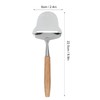 Stainless Steel Cheese Slicer- Multi-Functional Cheese Slicer -Wood Handheld Slicer