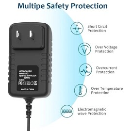 HJHLSTJK AC Adapter For Roger Mayer Voodoo-Bass Classic Guitar Effect Pedal Power Supply