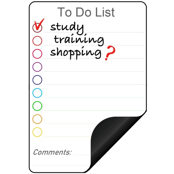 to Do List 20 x 15 cm - Magnetic Dry