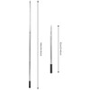3Pcs 8mm Stainless Steel Harpoon Rod Diddle Net Stick Fishing