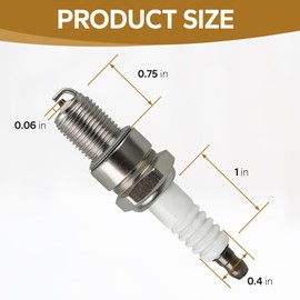 Copper Core Spark Plugs, NGK BPR6ES Standard Spark Plug #7131 Replacement