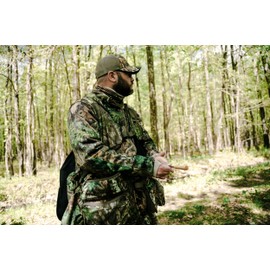 BLOCKER OUTDOORS Finisher Pro II Turkey Vest with Detachable Seat Cushion (MO Greenleaf, MD/LG)