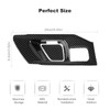 SQQP Carbon Fiber Inner Door Handle Bowl Cover Trim Frame