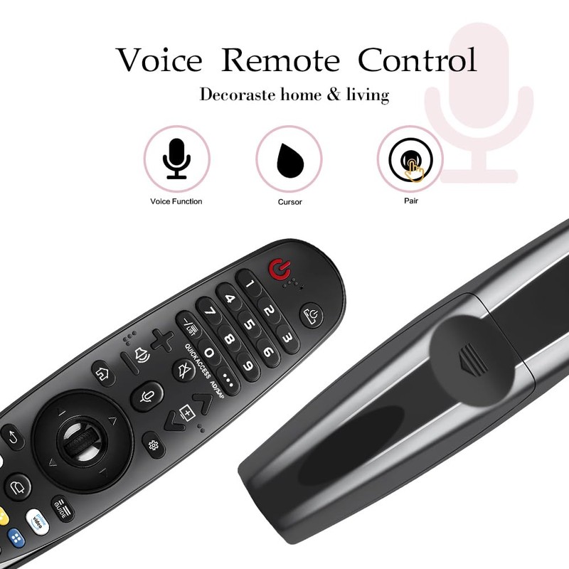 Voice Magic Remote Control Replacement for LG Smart TVs with