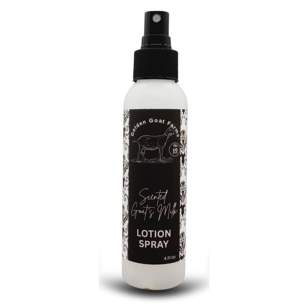 Golden Goat Farms Black Currant Vanilla Scented Sprayable Lotion with