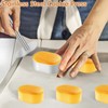 3Pcs Polvoron-Molder-Filipino Cookie Press Shortbread Polvoron Mold 2.5in Stainless Steel