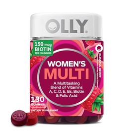 OLLY Vibrant All-in-One Women's Multi & Biotin Berry Gummies-65 Day Supply - 130 Count