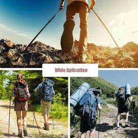 8 Stück Schneeteller für Wanderstöcke – Ersatz-Schneeschieber und Schutz für Wanderstockspitzen – Ideal für Schnee und Schlamm – Perfekt für Trekking Wanderungen