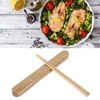 Reusable Wooden Chopsticks Portable Tableware Gift Set Kitchen Utensils for