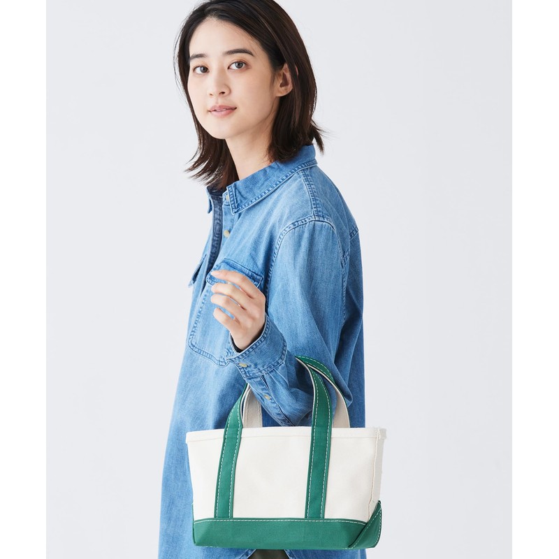 [L.L.Bean] Boat and Tote, Mini, blue (light)