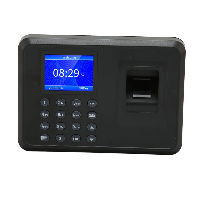Fingerprint Attendance Machine 2.4 Inch 1000 User Capacity Name Display