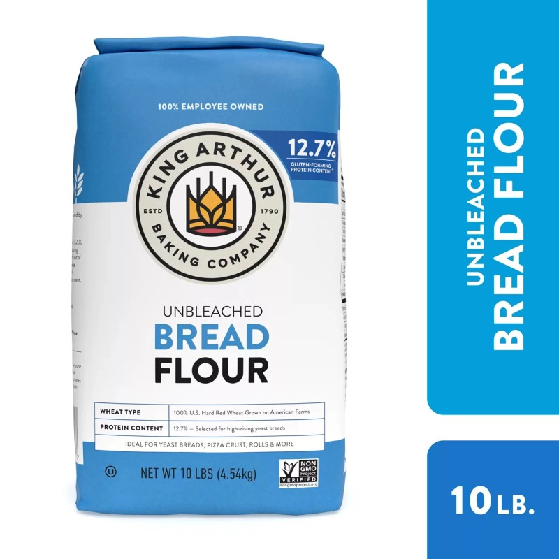 King 4 Pack - King Arthur Bread Flour, 10 lbs.