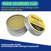 Soldering Iron Kit 4-in-1 with Desoldering Wick, Tip Tinner, Rosin