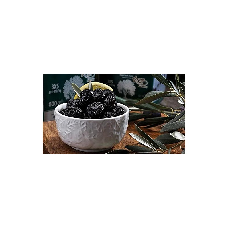 MARMARABIRLIK - Kuru Sele - Turkish Dried Black Olives 3XS
