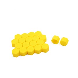 REPAIROCK 20pcs 19mm Yellow Wheel Tire Hub Screw Bolt Cover Nut Cap Lug Decoration for Car Auto Replacement Parts