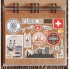 A5 Sticker Sheet Zurich Landmarks Vinyl Stickers - Switzerland Swiss