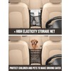 Backseat Car Organizer(20 Storage Pockets),Come with Free 1 Seat Net
