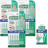GUM(ガム) Bendable Soft Pick Interdental Brush, Soft Rubber Type, with