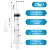 3 Pack 60ml Large Syringe Plastic, Pet Feeding Syringe Sterile