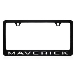 Ford Maverick Metal License Plate Frame