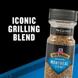 McCormick Grill Mates Montreal Steak Seasoning, 6.37 Oz