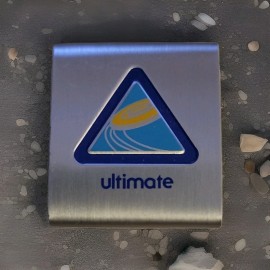 Ultimate Frisbee Belt Loop Boy Scouts of America BSA Cub Scouts Silver Metal