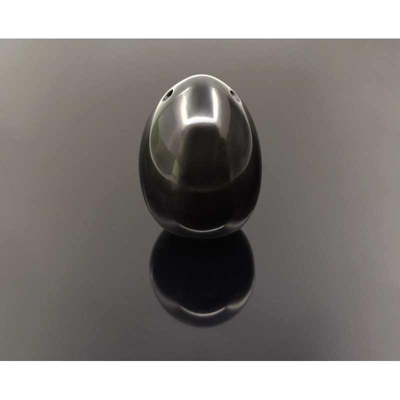 Medium Drilled Obsidian Egg – Natural Gemstone Tool for Pelvic