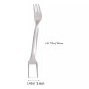 Unbranded Watermelon Slicer Cutter,2-in-1 Fork Stainless Steel Fruit Cutting Artifact