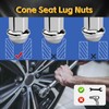 SIJUN m14x1.5 Lug Nuts Set for Ram 1500/Grand Cherokee/Jeep Wrangler/Dodge